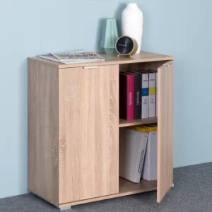 Image of Cupboard Alba Oak 71x74x35cm with 2 Doors