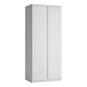 Image of Fribo 2 Door Wardrobe In White
