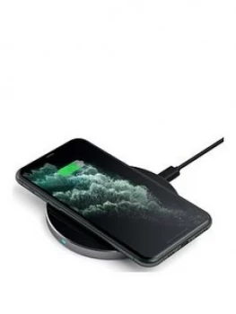 Image of Satechi Satechi Aluminium Fast Wireless Charger - Space Grey