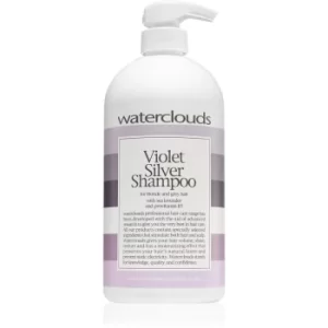 Image of Waterclouds Violet Silver Shampoo Brassy Tones Neutralizing Shampoo 1000ml