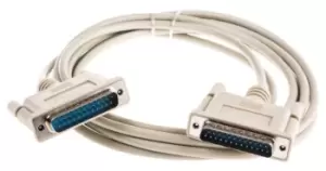 Image of Roline 11.01.3530 Computer Cord, D-Sub 25P Plug, 3M