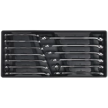 Image of Sealey 13 Piece Combination Spanner Set Metric in Module Tray