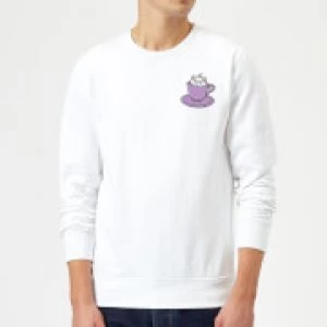 Image of Disney Aristocats Marie Teacup Sweatshirt - White - L