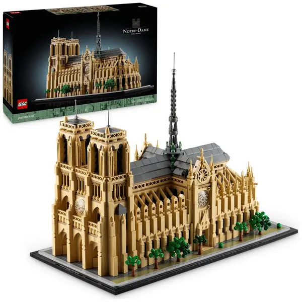 Image of LEGO LEGO Architecture Notre-Dame de Paris Set for Adults 21061