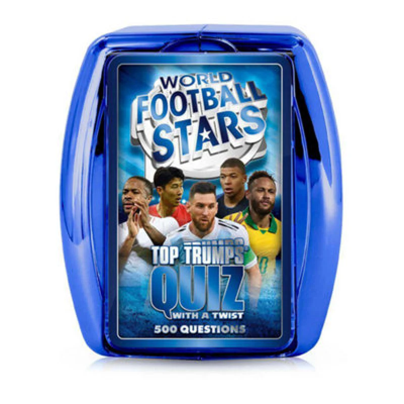 Image of Top Trumps Top Trumps Quiz World Football Stars Male TL49401