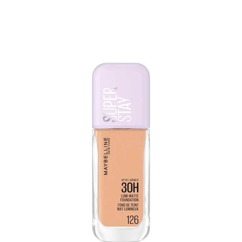 Image of Maybelline Super Stay up to 30H Lumi-Matte Foundation 35ml (Various Shades) - 126