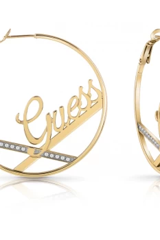 Image of Ladies Guess Jewellery Round & Round Earrings UBE78077