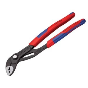 Image of Knipex Cobra Water Pump Pliers Multi-Component Grip 250mm - 46mm Capacity