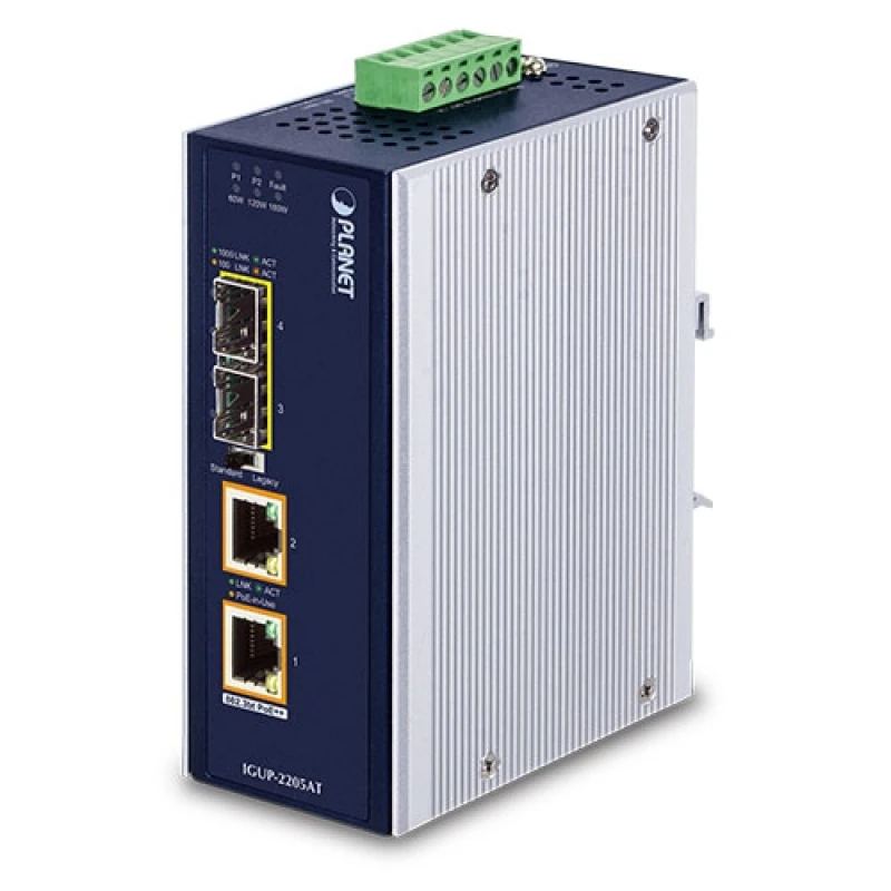 Image of PLANET IGUP-2205AT network media converter 1000 Mbps Multi-mode. Sin