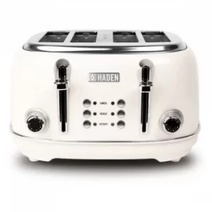 Image of Haden Heritage 4 Slice Toaster 194220 in White