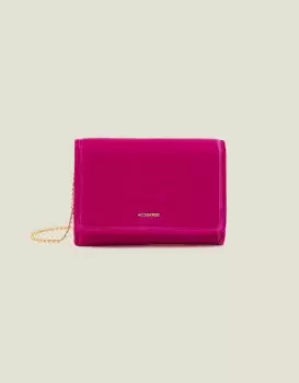 Image of Accessorize Womens Velvet Cross Body Bag