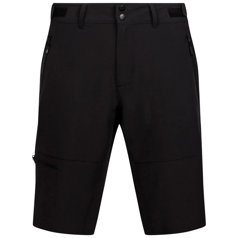 Image of Trespass Trespass Men Ralf DLX Cargo Shorts in Black Size: Medium Black M Male 5063703201575