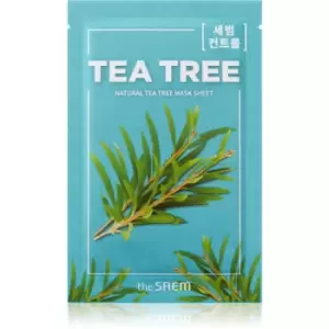 Image of The Saem Natural Mask Sheet Tea Tree Refreshing and Purifying Sheet Mask 21 ml
