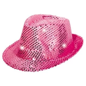 Image of Sequins And LED Hat One Size