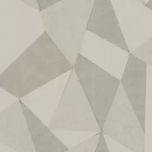 Image of Fine Decor Milano 8 Large Fractal Wallpaper, Stone