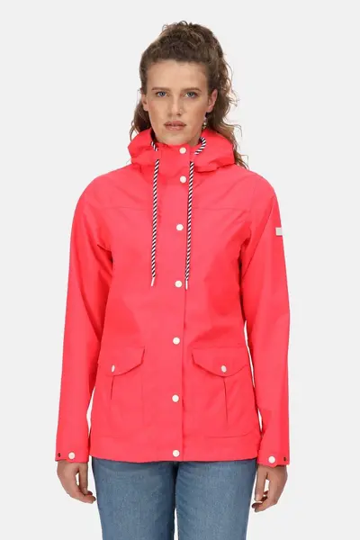 Image of Regatta 'Bayarma' Waterproof Jacket Bright Pink