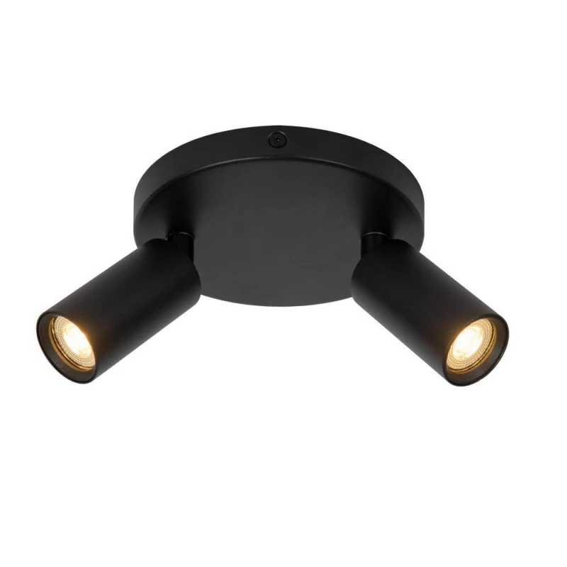 Image of Netlighting Ritmo Ceiling spotlight Ø15cm 2xGU10 (MR11) Black Unisex