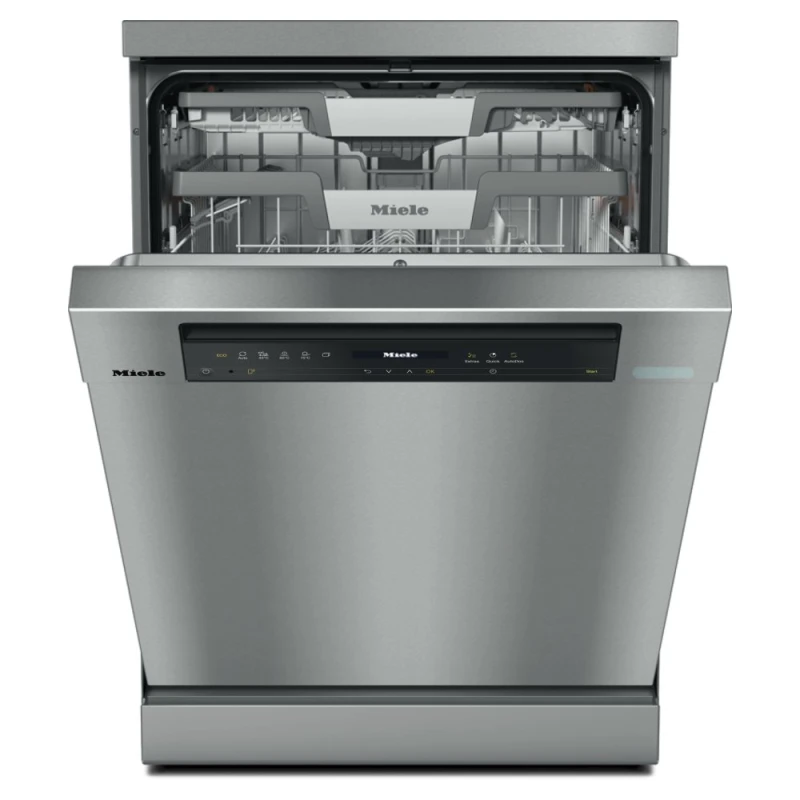 Image of Miele G7600SCCLST 60cm Freestanding AutoDos PowerDisk Dishwasher - STAINLESS STEEL G7600SCCLST