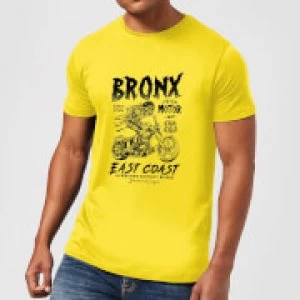 Image of Bronx Motor Mens T-Shirt - Yellow - M