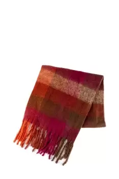 Image of Chunky Check Woven Scarf