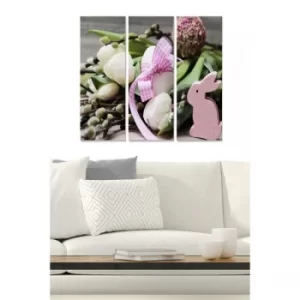 Image of MDF3257194 Multicolor Decorative MDF Painting (3 Pieces)