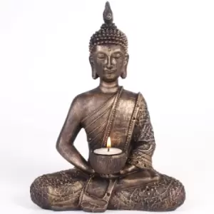 Image of Sitting Thai Buddha Tealight Holder