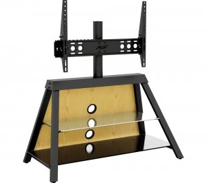 Image of AVF Easel 925mm TV Stand with Bracket Black
