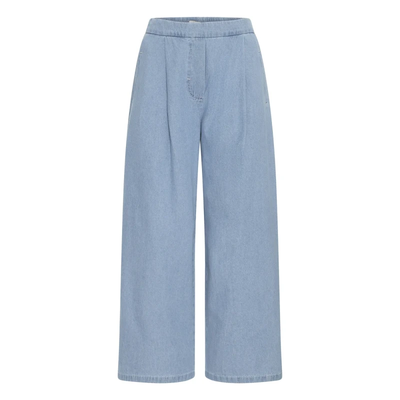 Image of Ichi Womens Trousers Ichi Archer Bleu Female 42