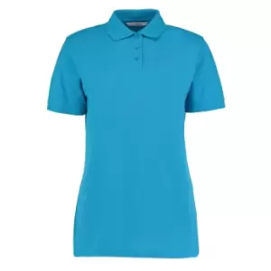 Image of Kustom Kit Ladies Klassic Superwash Short Sleeve Polo Shirt (18) (Turquoise)