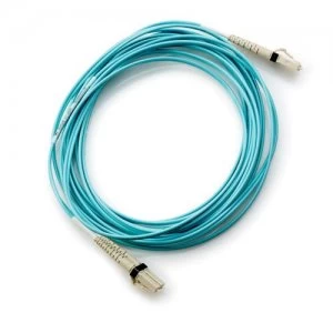 Image of HPE AJ837A fiber optic cable 15 m LC Blue