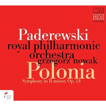 Image of Royal Philharmonic Orchestra; Grzegorz Nowak - Paderewski: Symphony in B Minor, Op. 24 'Polonia' CD
