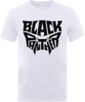 Image of Black Panther Emblem T-Shirt - White