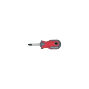 Image of Pro-torq Stubby Pozi Screwdriver, NO.2 Pozi Tip, 39MM Blade