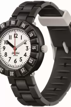 Image of Childrens Flik Flak LEVEL BLACK Watch FCSP123