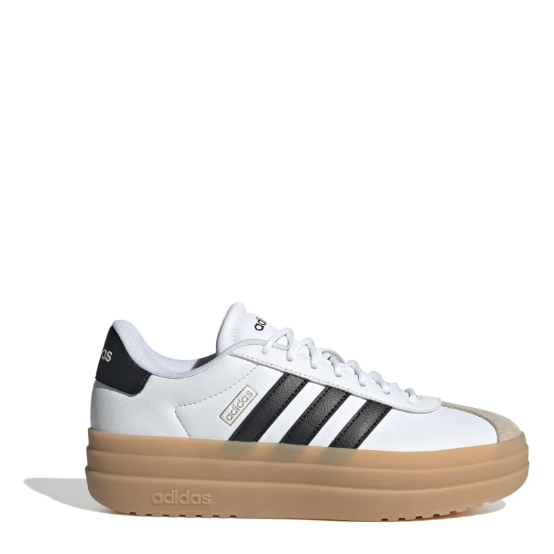 Image of adidas VL Court Bold Womens Trainers - White White 7