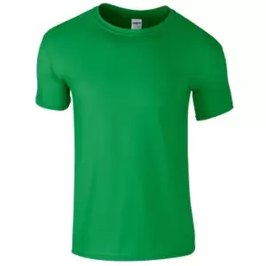 Image of Gildan Mens Short Sleeve Soft-Style T-Shirt (M) (Irish Green)