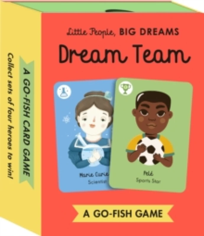 Image of Little People, BIG DREAMS Card Game: Dream Team : A Go-Fish Card Game Cards
