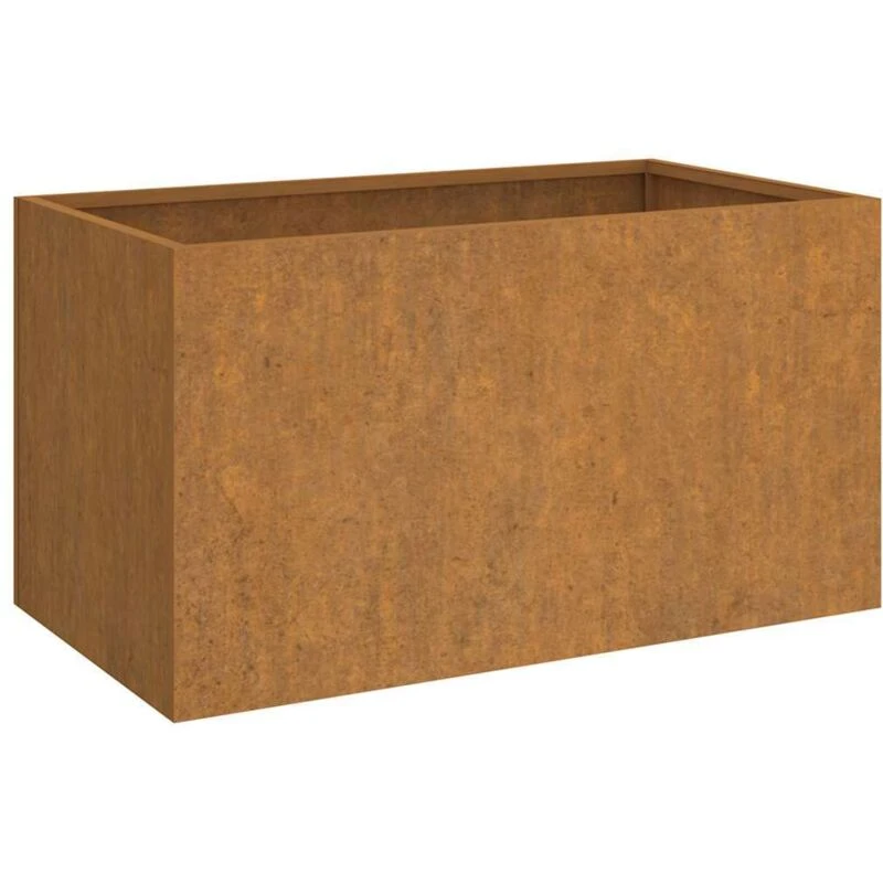Image of VIDAXL Planter 62x40x39cm Corten Steel Vidaxl 8720287145585