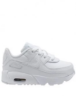 Image of Nike Air Max 90 Infant Trainers - White