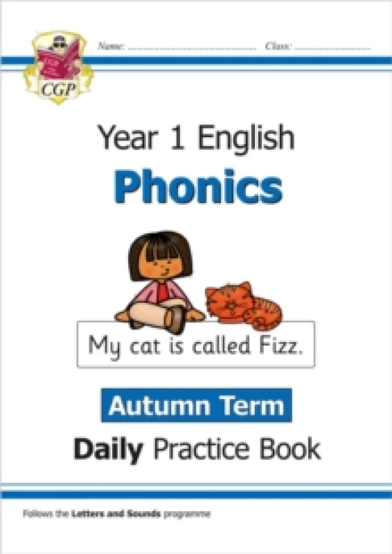Image of KS1 Phonics Year 1 Daily Practice Book: Autumn Term Paperback / softback