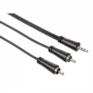 Image of Hama Audio Cable 3.5mm jack plug - 2 RCA plugs stereo 3m