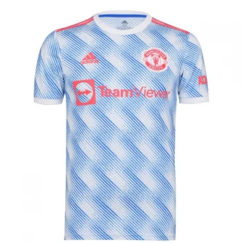 Image of adidas Manchester United Away Shirt 2021 2022 - White