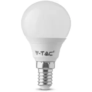 Image of VT168 LED Plastic Light P45 Shape Bulbs Samsung Chip White E14 3000K 5.5W - V-tac