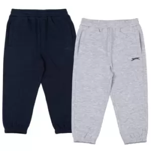 Image of Slazenger 2 Pack CH Fleece Pants Infant Boys - Grey