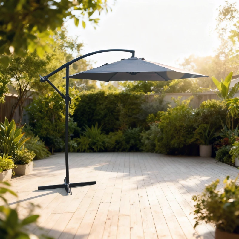 Image of Linea Linea 3m Cantilever 63 Anthracite unisex One Size