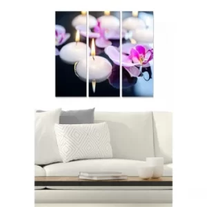 Image of MDF2877511 Multicolor Decorative MDF Painting (3 Pieces)