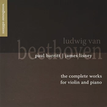 Image of Paul Barritt - Complete Works for Violin and Piano (Barritt, Linsey) CD