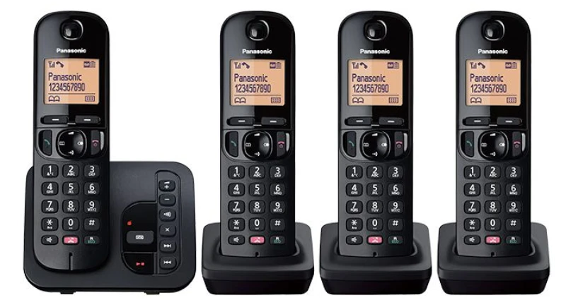 Image of Panasonic KX-TGC264EB DECT QUAD
