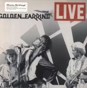 Image of Golden Earring Live + Stickered Bag 2010 Dutch 2-LP vinyl set MOVLP048
