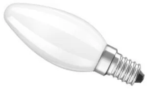 Image of Osram Globe 25W LED Filament Frosted SES Bulb